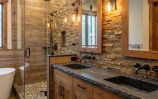 carrelage motif salle de bain