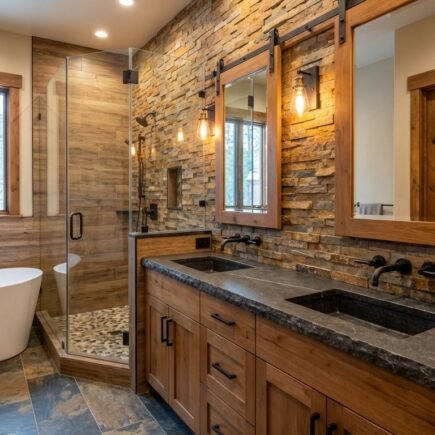 carrelage motif salle de bain