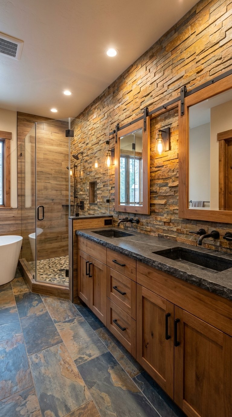 carrelage motif salle de bain