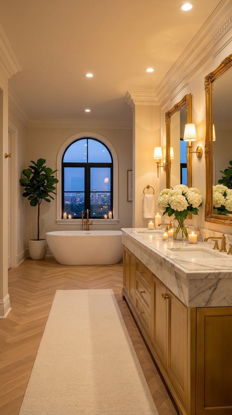 baignoire ilot vue panoramique