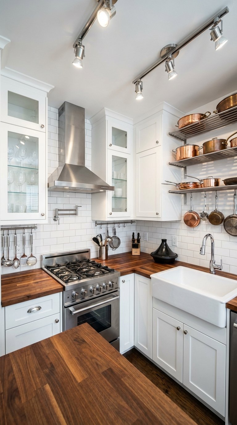 rangement cuisine industriel