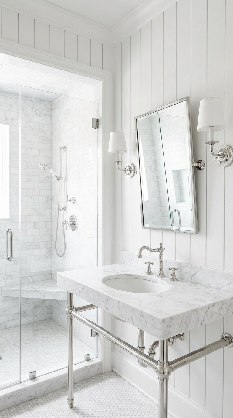 lavabo sur pieds vintage