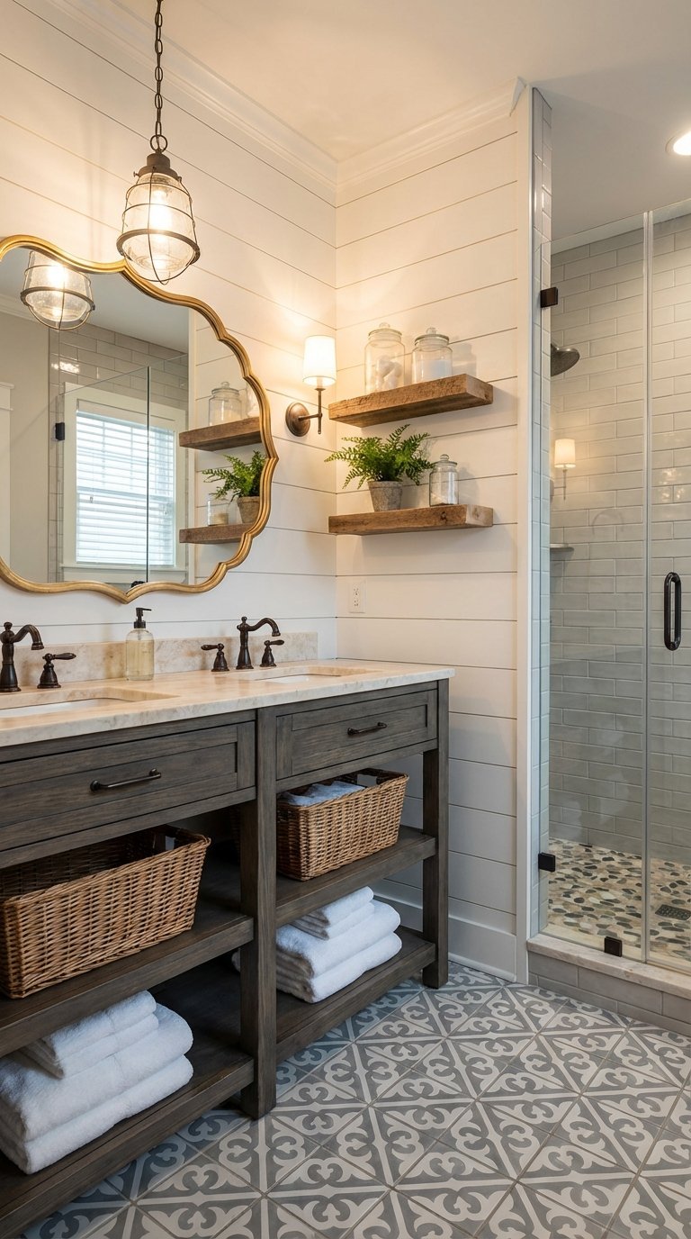 rangement panier osier