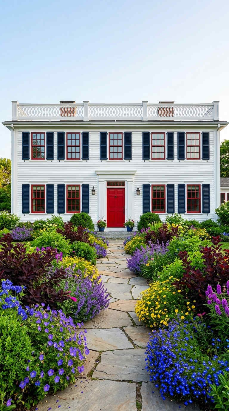 allure coloniale fleurie