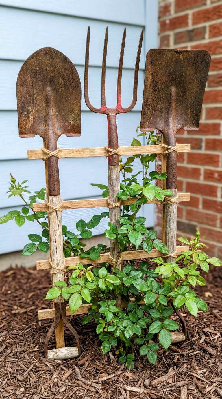 treillis outils rustiques