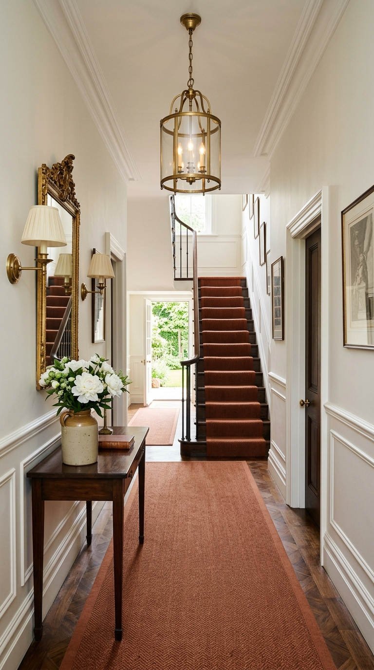 chemin chaleureux terracotta