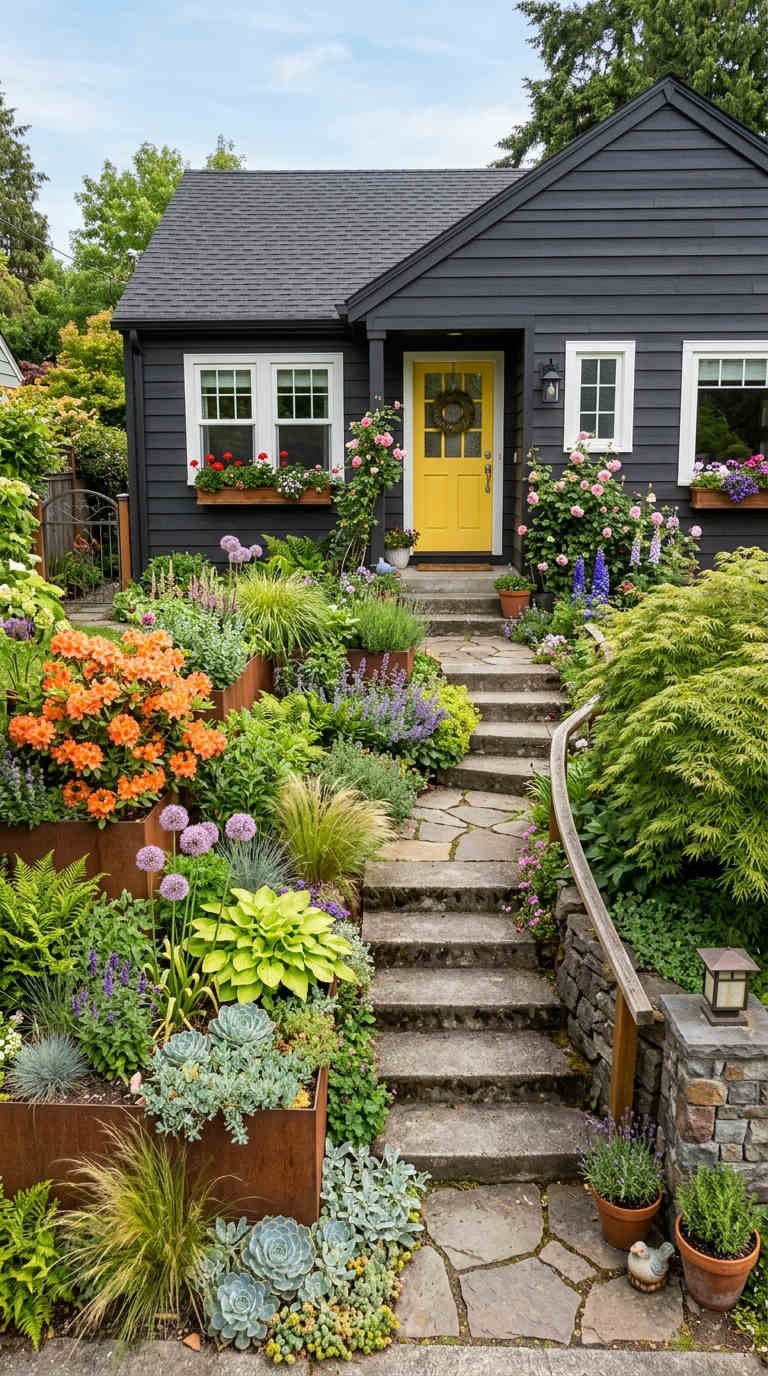 jardinieres en acier corten