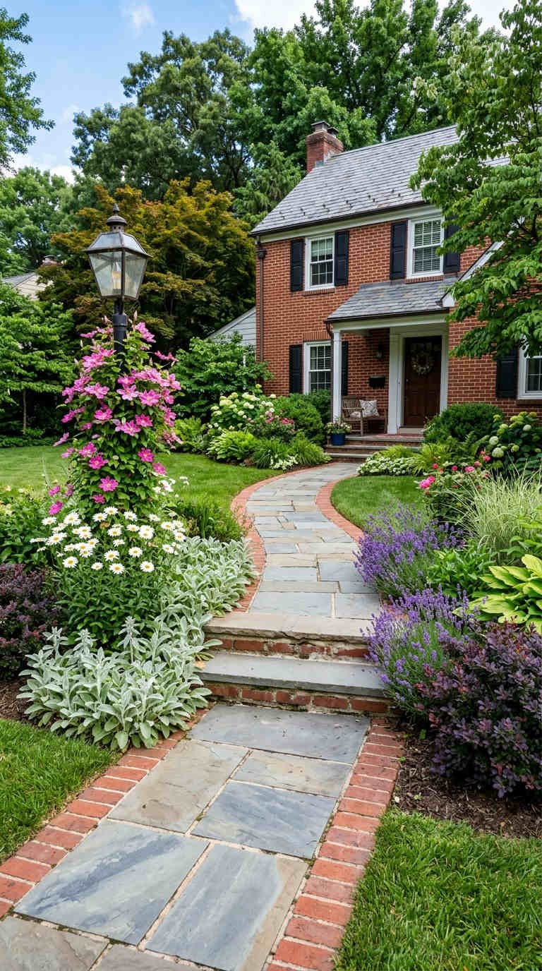 reverbere floral romantique