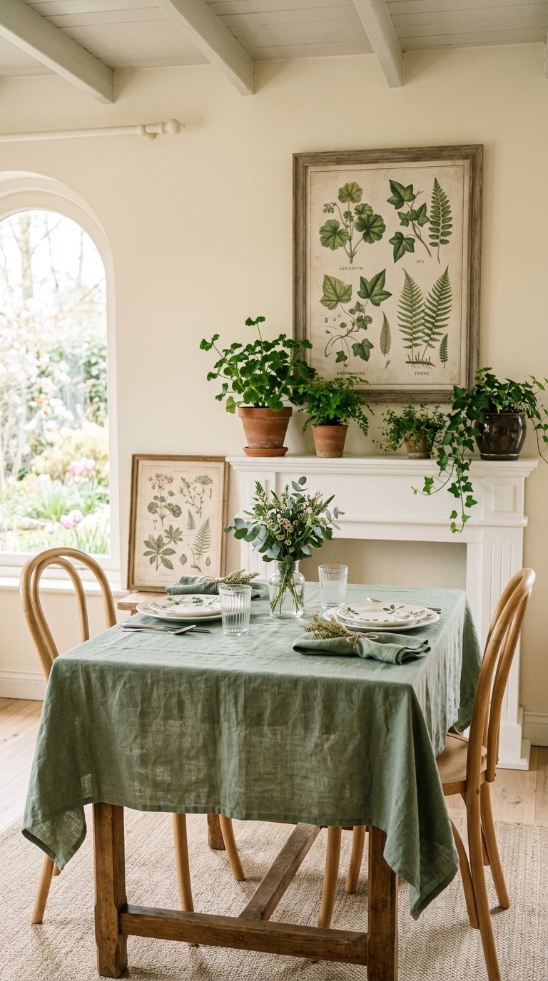 diner aux notes vegetales