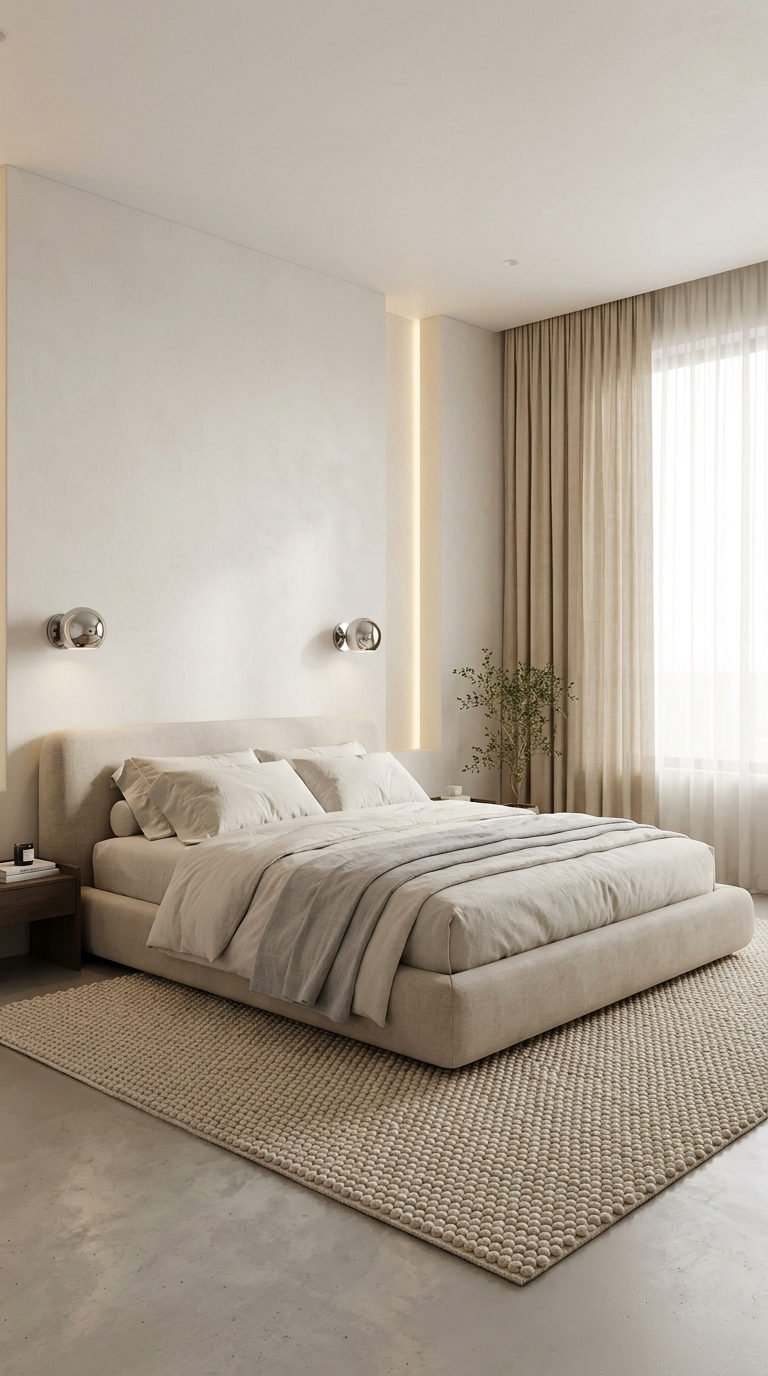 chambre couple eclairage led