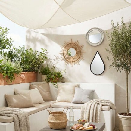 coin mediterraneen voile ombrage beige