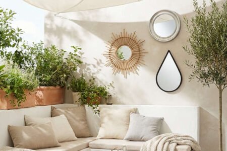 coin mediterraneen voile ombrage beige