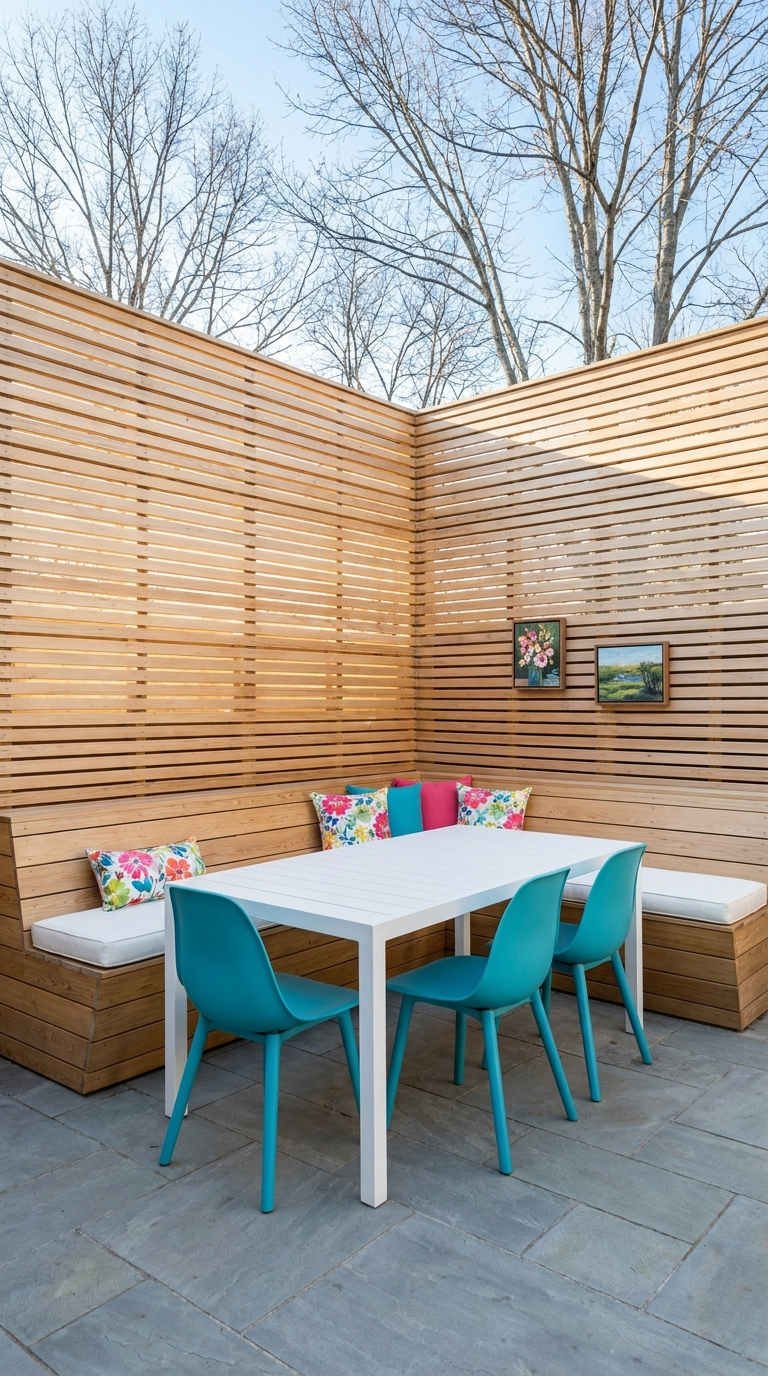 coin tasseaux bois clair