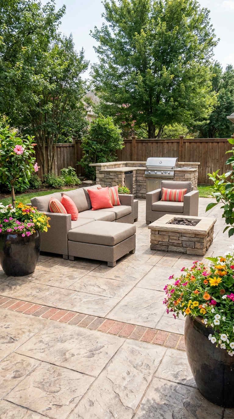 terrasse cuisine ete canape foyer