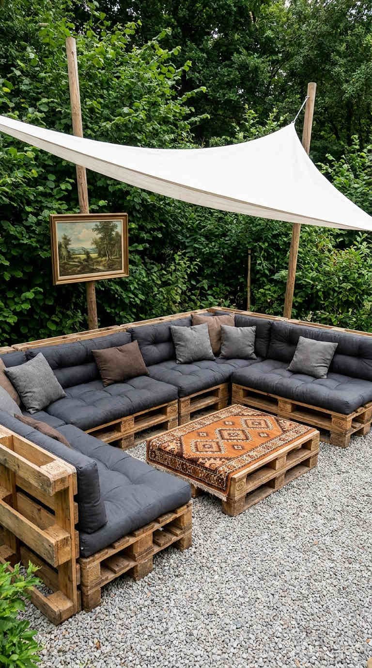 salon palette voile ombrage