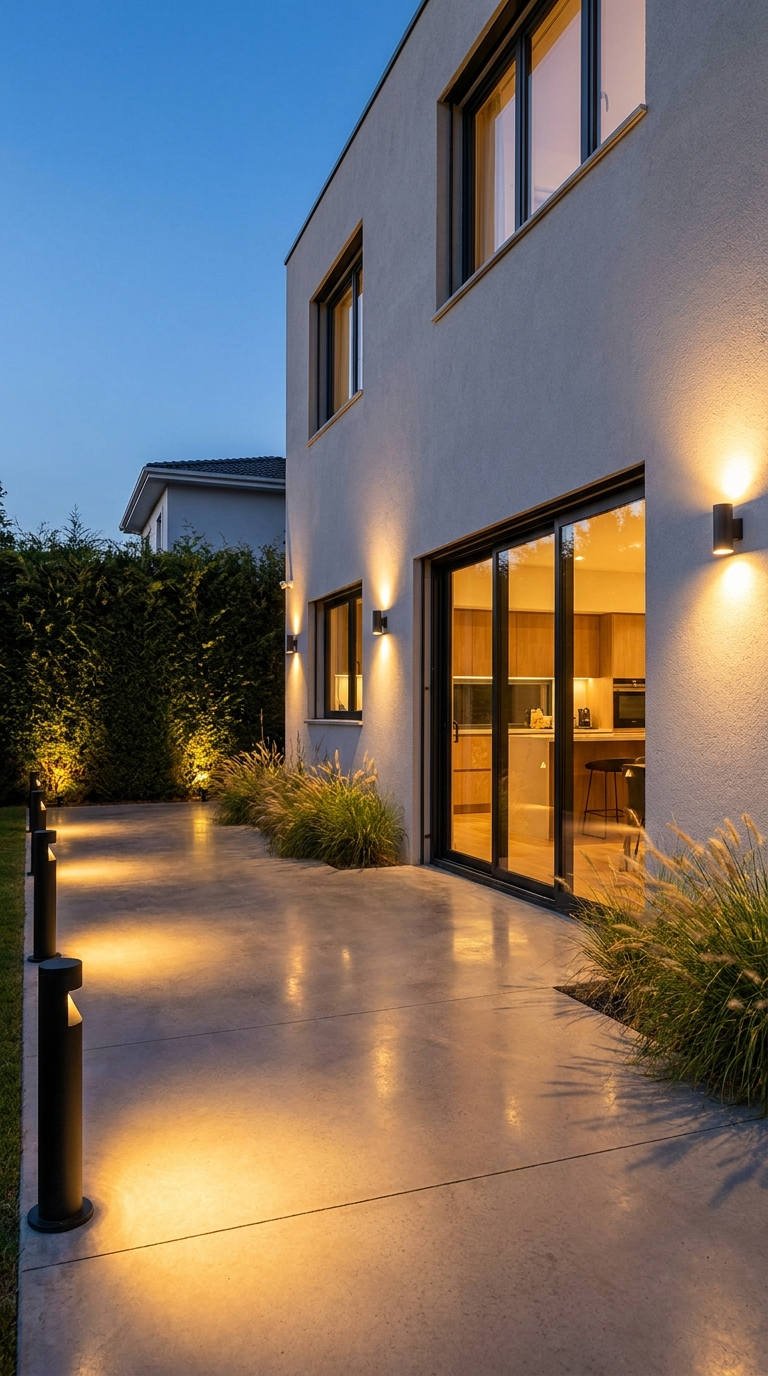 appliques murales terrasse moderne