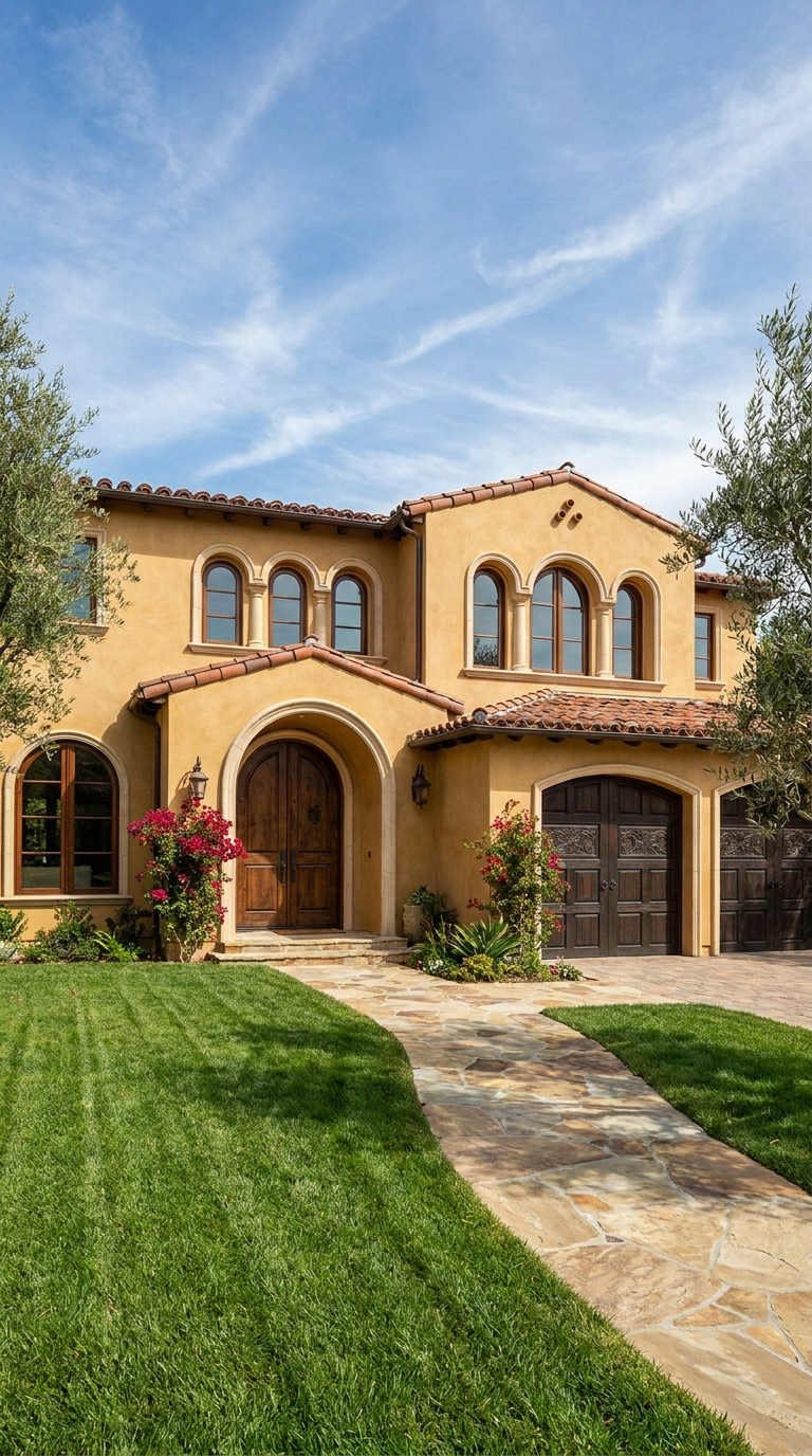 entree toscane arches ocres