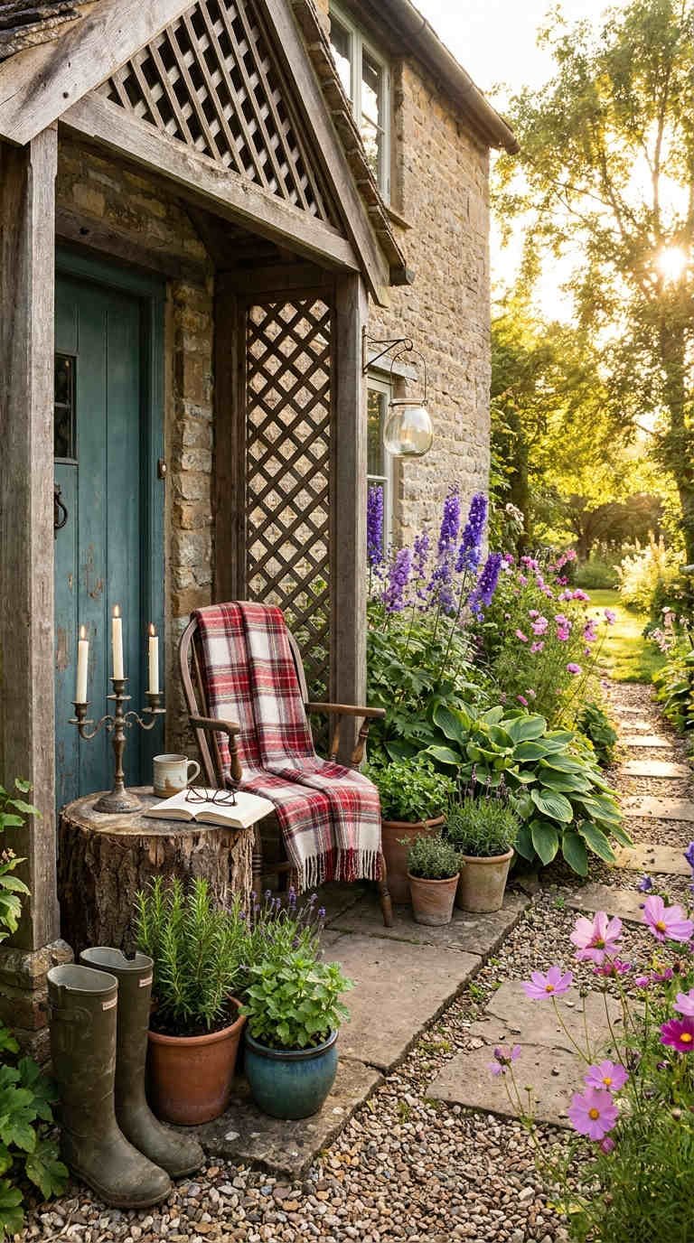 coin lecture cottage fleuri