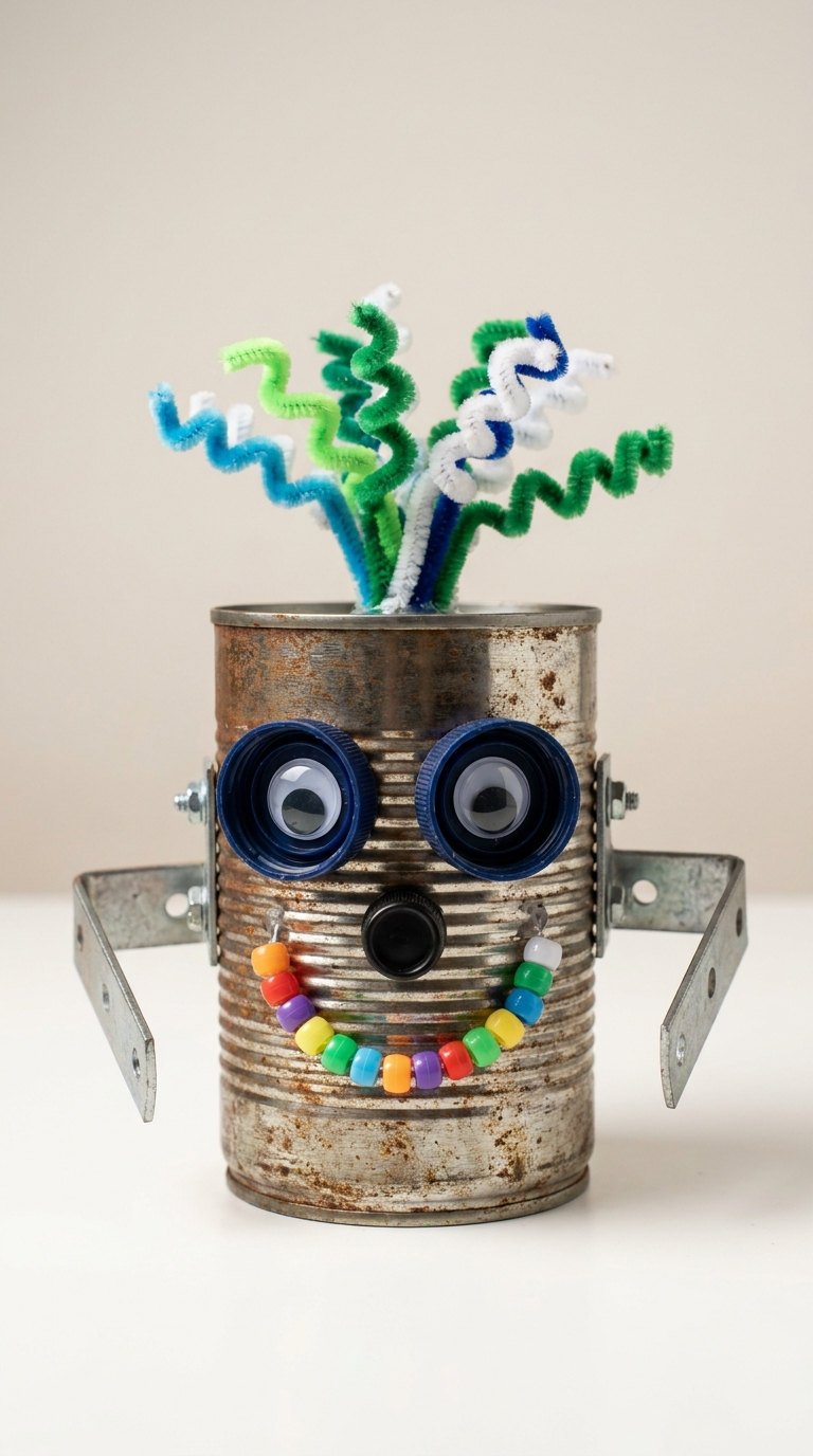 robot boite conserve recup