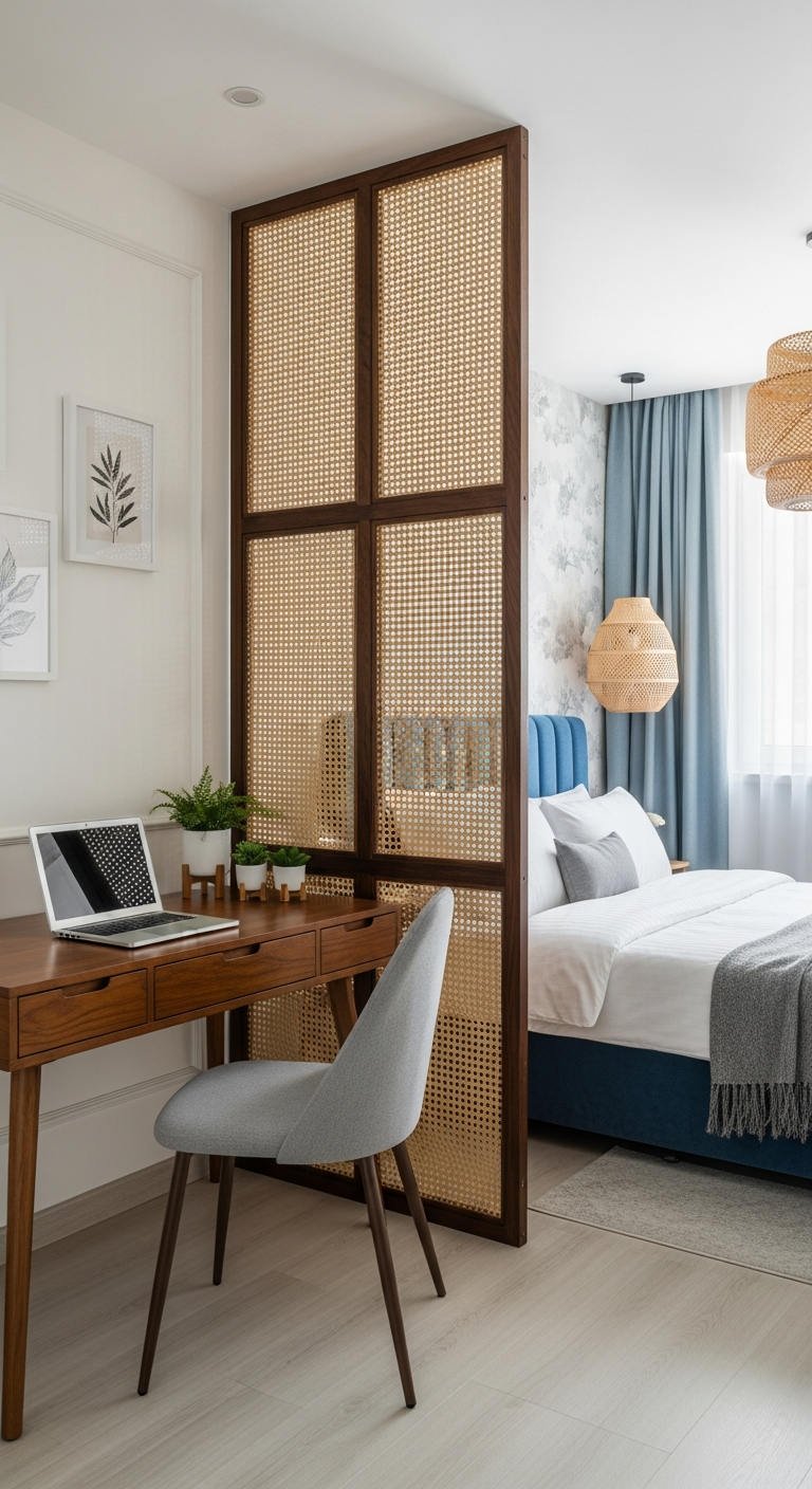 separation cannage bureau chambre