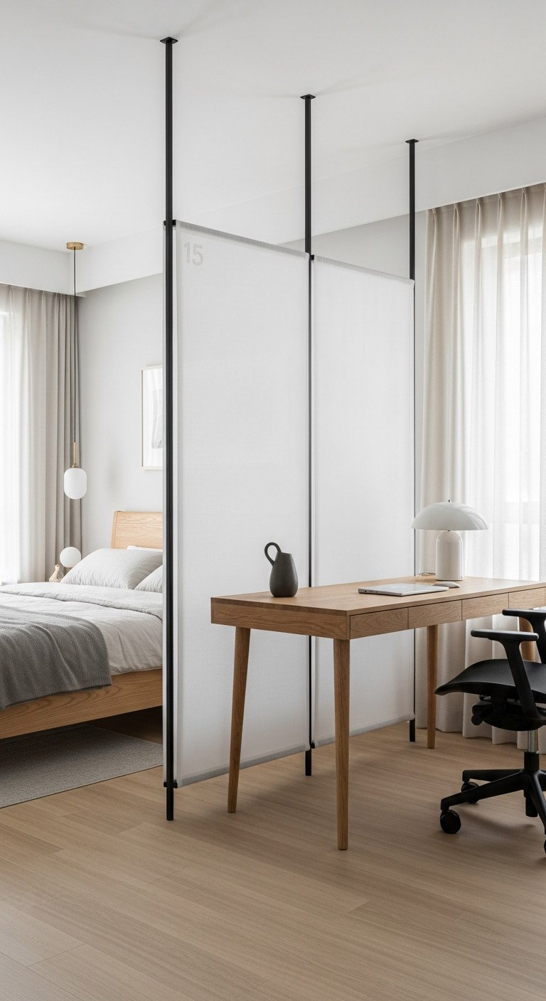 panneaux suspendus bureau chambre