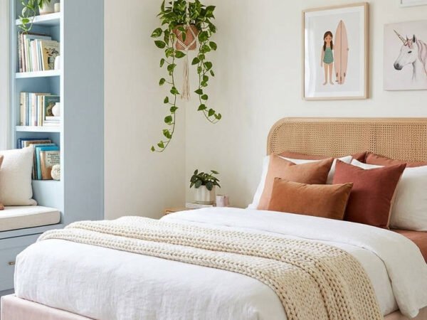 chambre ado boheme rose pothos