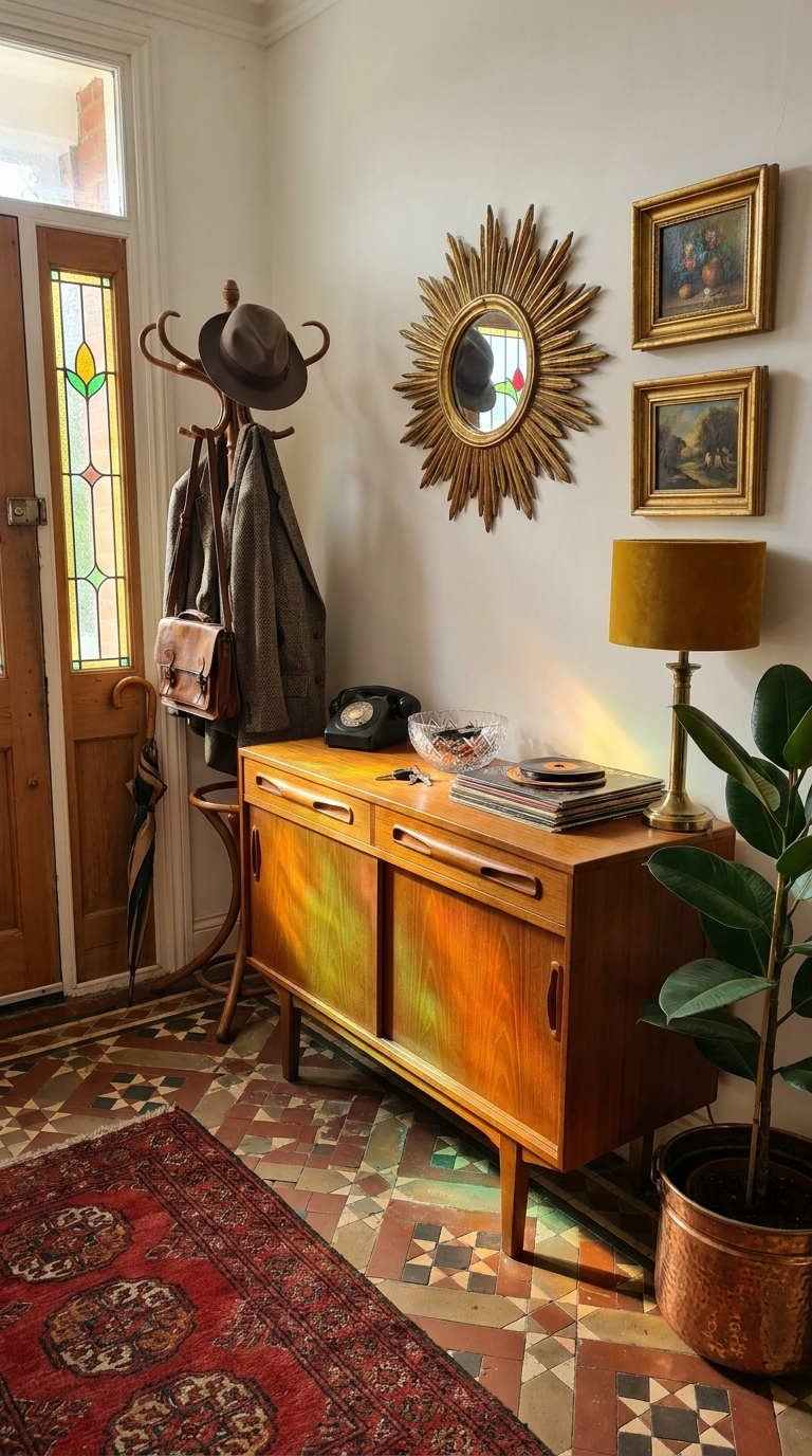 entree vintage buffet teck